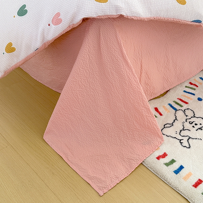 91家纺网 家纺一手货源 找家纺 家贝爱 2026新款轻氧泡泡棉被套 一见倾心