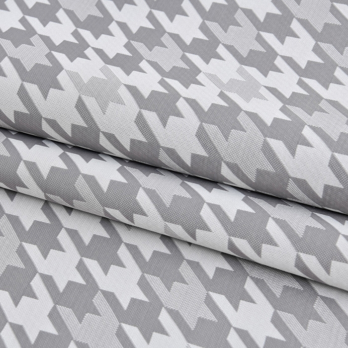 91家纺网 家纺一手货源 找家纺 小牛席业 2026新款PE千鸟格凉感冰丝席席子凉席 灰色