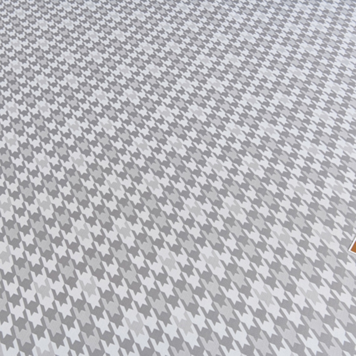 91家纺网 家纺一手货源 找家纺 小牛席业 2026新款PE千鸟格凉感冰丝席席子凉席 灰色