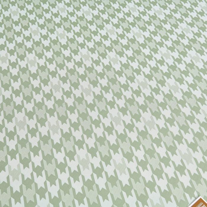 91家纺网 家纺一手货源 找家纺 小牛席业 2026新款PE千鸟格凉感冰丝席席子凉席 绿色