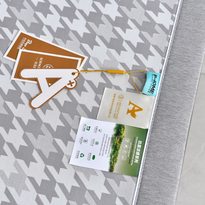 91家纺网 家纺一手货源 找家纺 小牛席业 2026新款PE千鸟格凉感冰丝席席子凉席 灰色