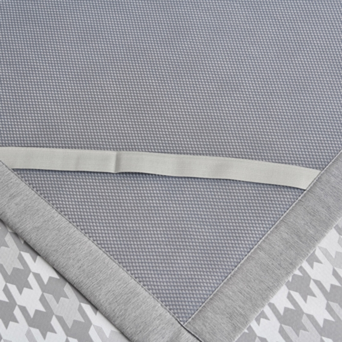 91家纺网 家纺一手货源 找家纺 小牛席业 2026新款PE千鸟格凉感冰丝席席子凉席 灰色