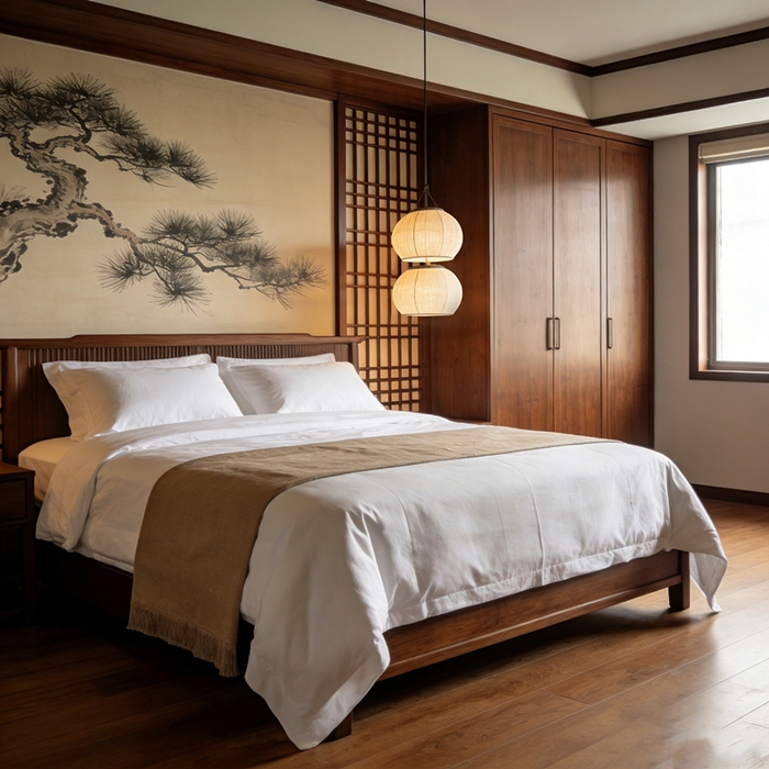 91家纺网 家纺一手货源 找家纺 （总）宜眠家纺 2026酒店四件套80支全棉五星级酒店宾馆贡缎高端新款连锁喷气贡缎全棉纯棉四件套