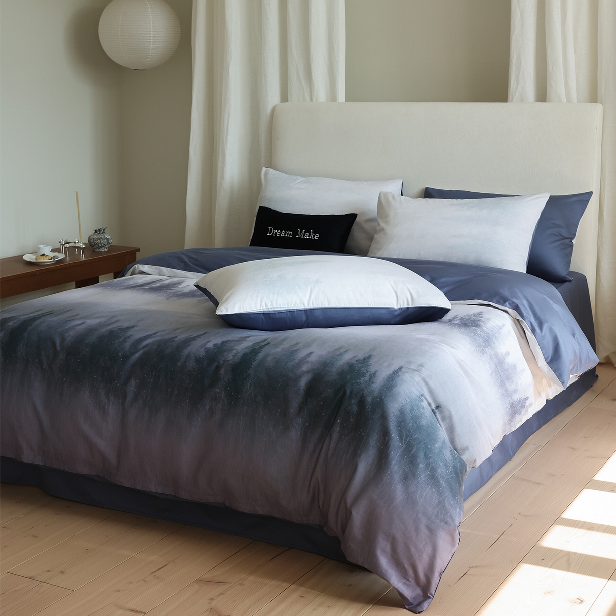 91家纺网 家纺一手货源 找家纺 （总）ONE TWO ONE 121 【会员-20】【控价商品】【提供买家秀】【专版花型】2026新款100s长绒棉全棉纯棉床上用