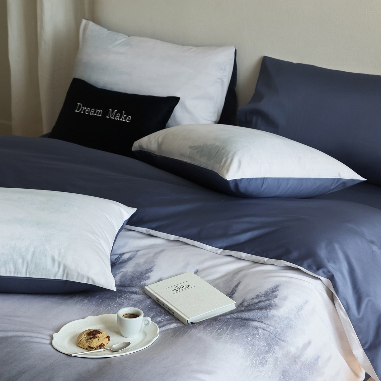 91家纺网 家纺一手货源 找家纺 （总）ONE TWO ONE 121 【会员-20】【控价商品】【提供买家秀】【专版花型】2026新款100s长绒棉全棉纯棉床上用