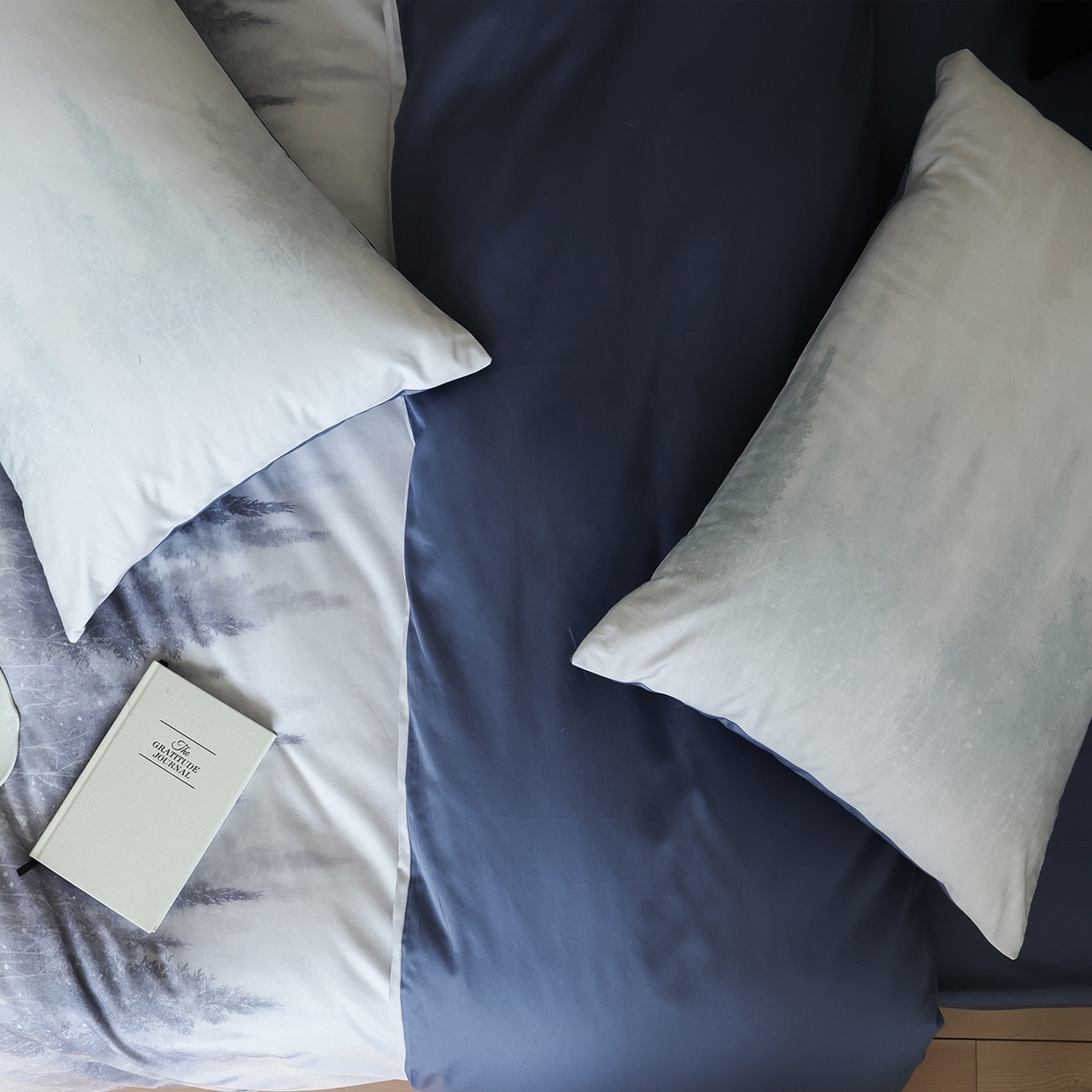 91家纺网 家纺一手货源 找家纺 ONE TWO ONE 121 【会员-20】【控价商品】【提供买家秀】【专版花型】2026新款100s长绒棉全棉纯棉床上用 魔法城堡-蓝