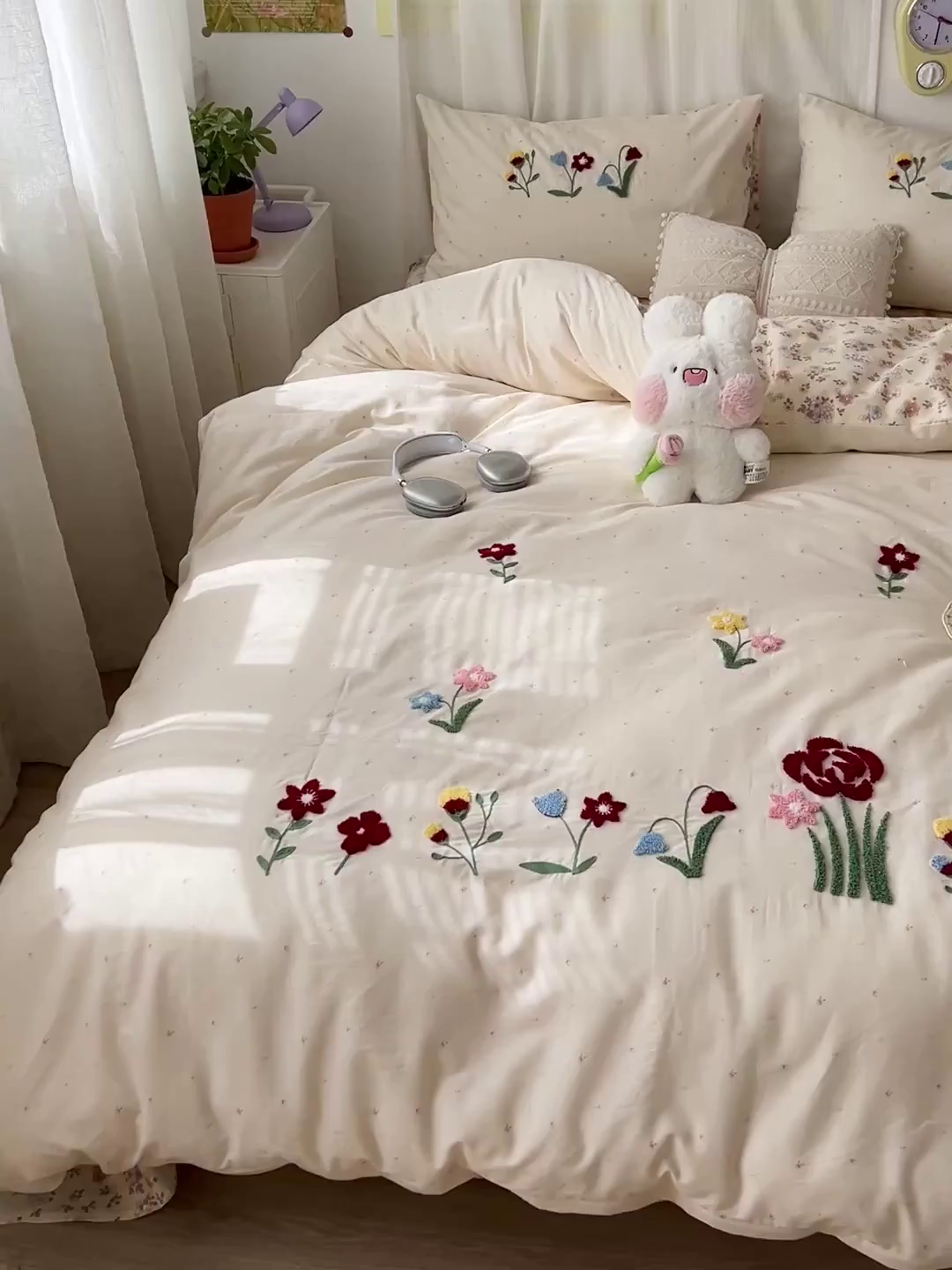 91家纺网 家纺一手货源 找家纺 （总）乐窝家纺仓储 2026新款A类母婴级13370全棉纯棉毛巾绣四件套学生宿舍三件套单床单被套