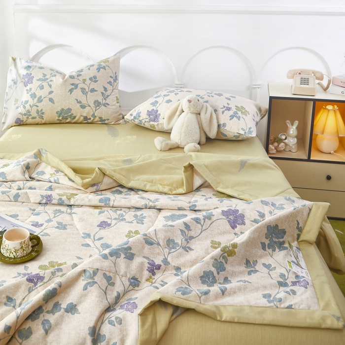 91家纺网 家纺一手货源 找家纺 （总）黛妮雅 2026新款全棉夏被