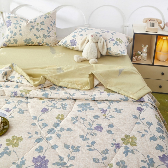 91家纺网 家纺一手货源 找家纺 （总）黛妮雅 2026新款全棉夏被