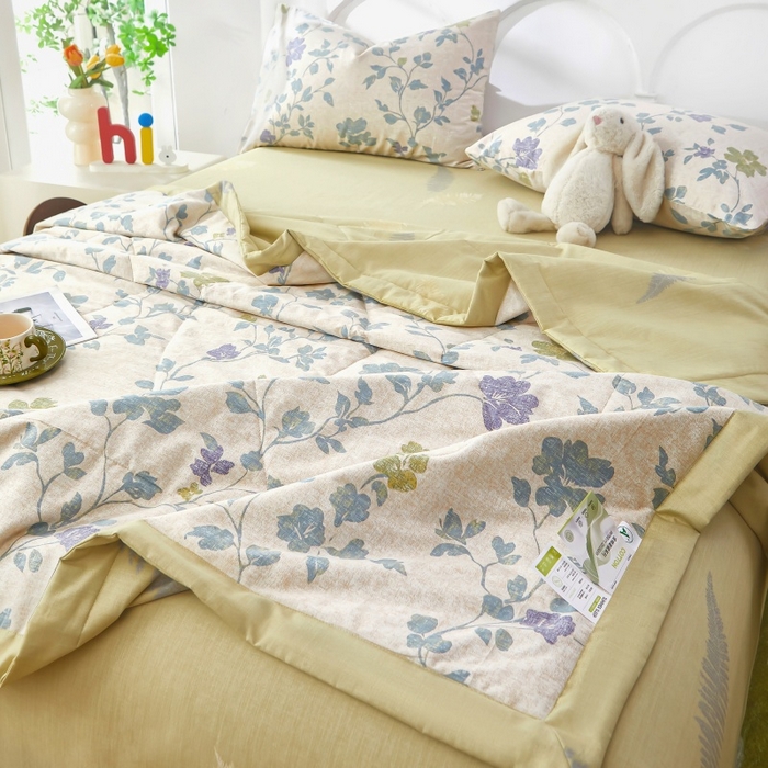 91家纺网 家纺一手货源 找家纺 （总）黛妮雅 2026新款全棉夏被