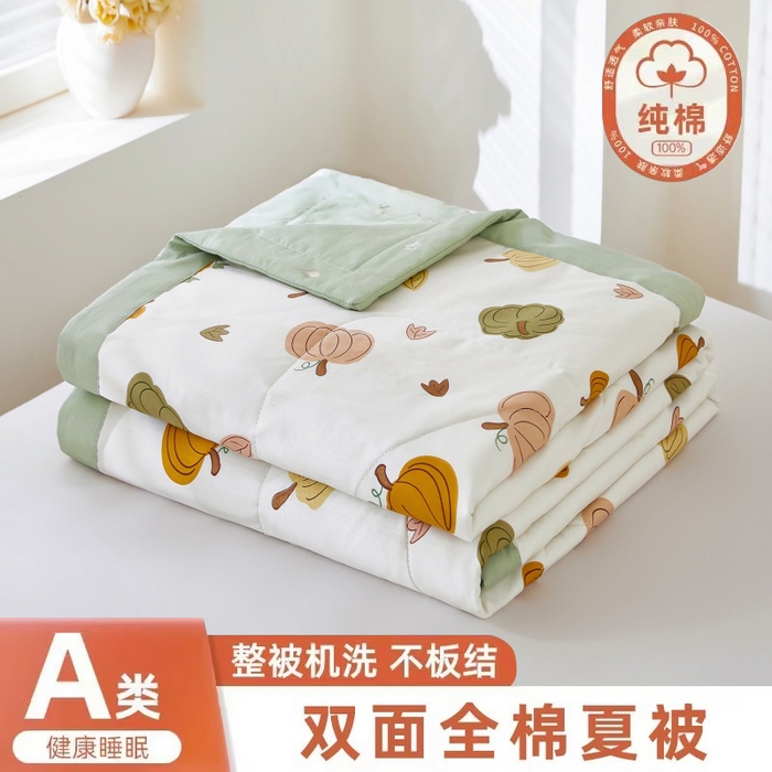 91家纺网 家纺一手货源 找家纺 （总）黛妮雅 2026新款全棉夏被