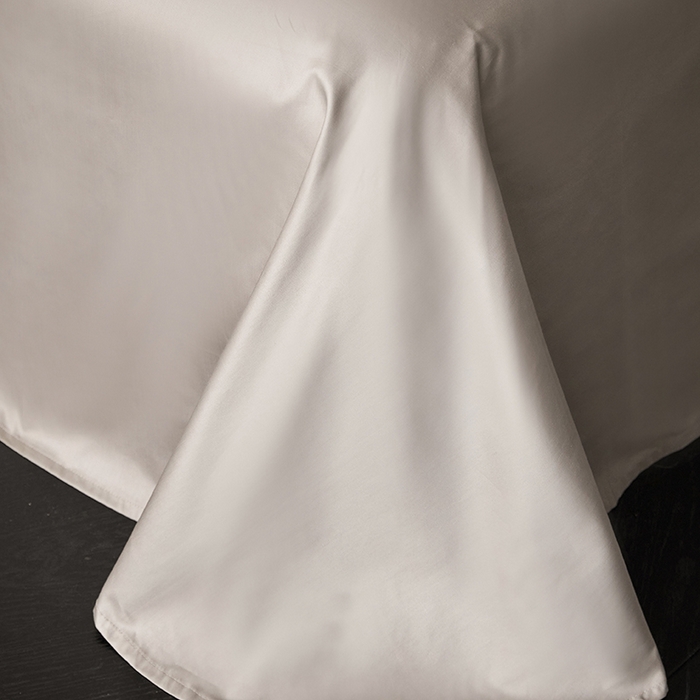 91家纺网 家纺一手货源 找家纺 薏思家纺 2026年新款全棉色织水洗提花 旷野幽兰-灰