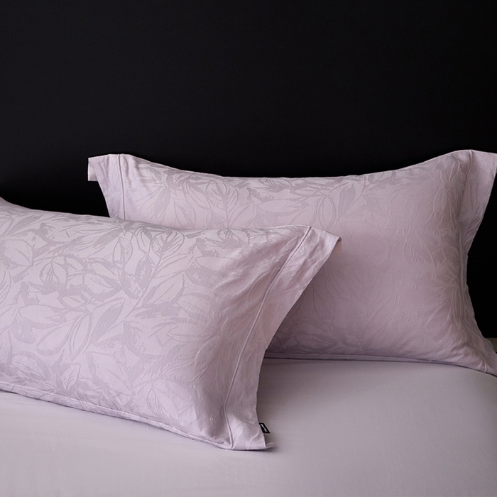 91家纺网 家纺一手货源 找家纺 薏思家纺 2026年新款全棉色织水洗提花 迷迭蔷薇-紫