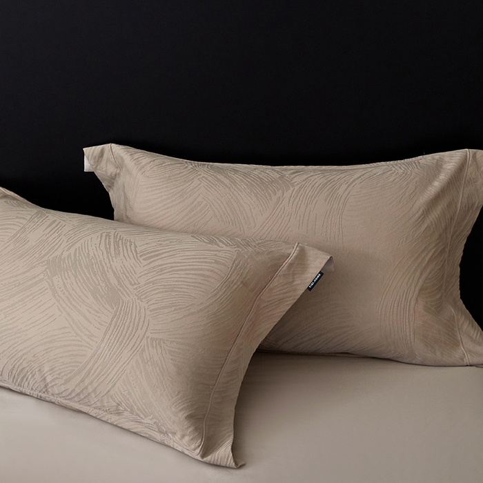 91家纺网 家纺一手货源 找家纺 薏思家纺 2026年新款全棉色织水洗提花 星灿鎏光