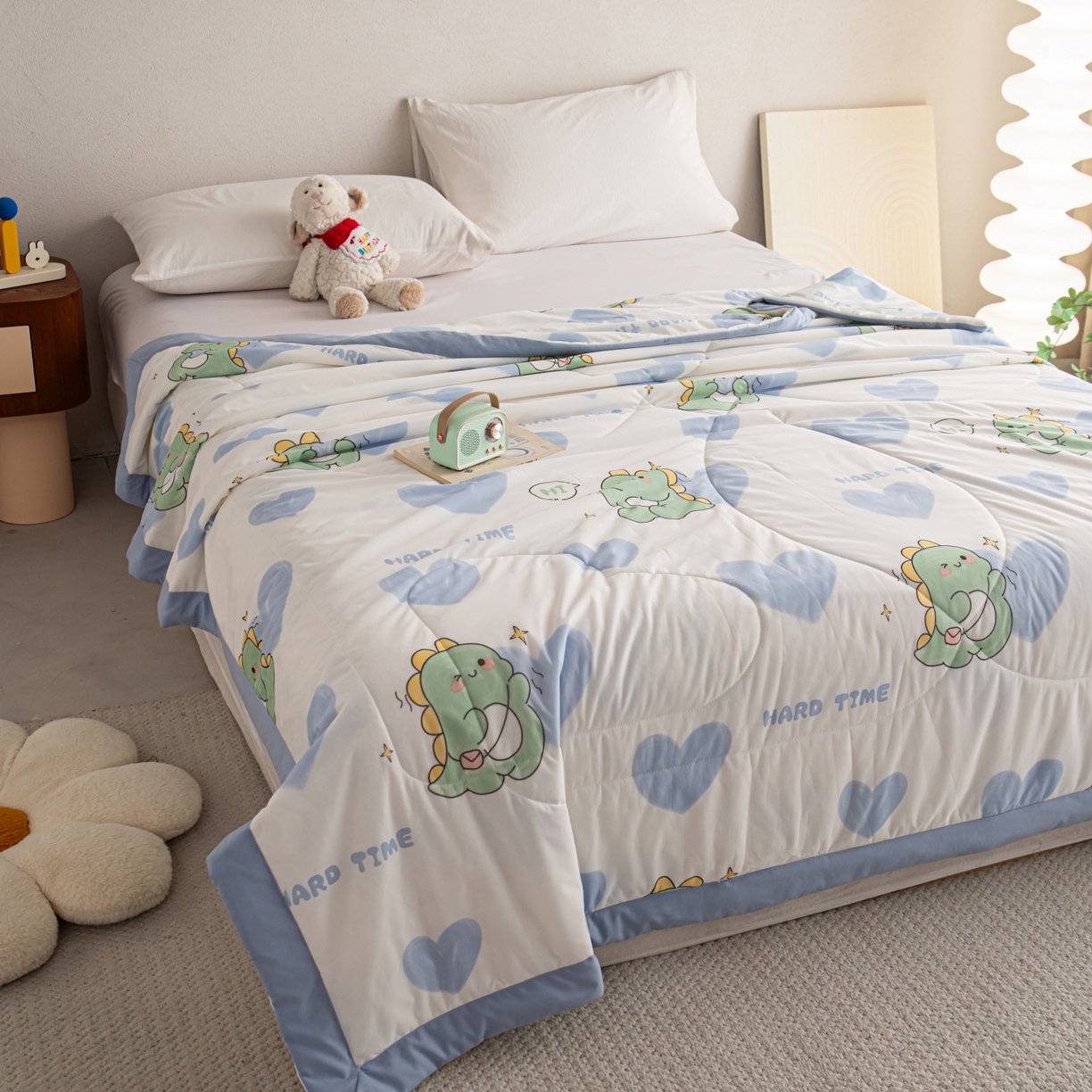 91家纺网 家纺一手货源 找家纺 （总）亿莱鑫 2026新款手包边凉感抗菌夏凉被空调被