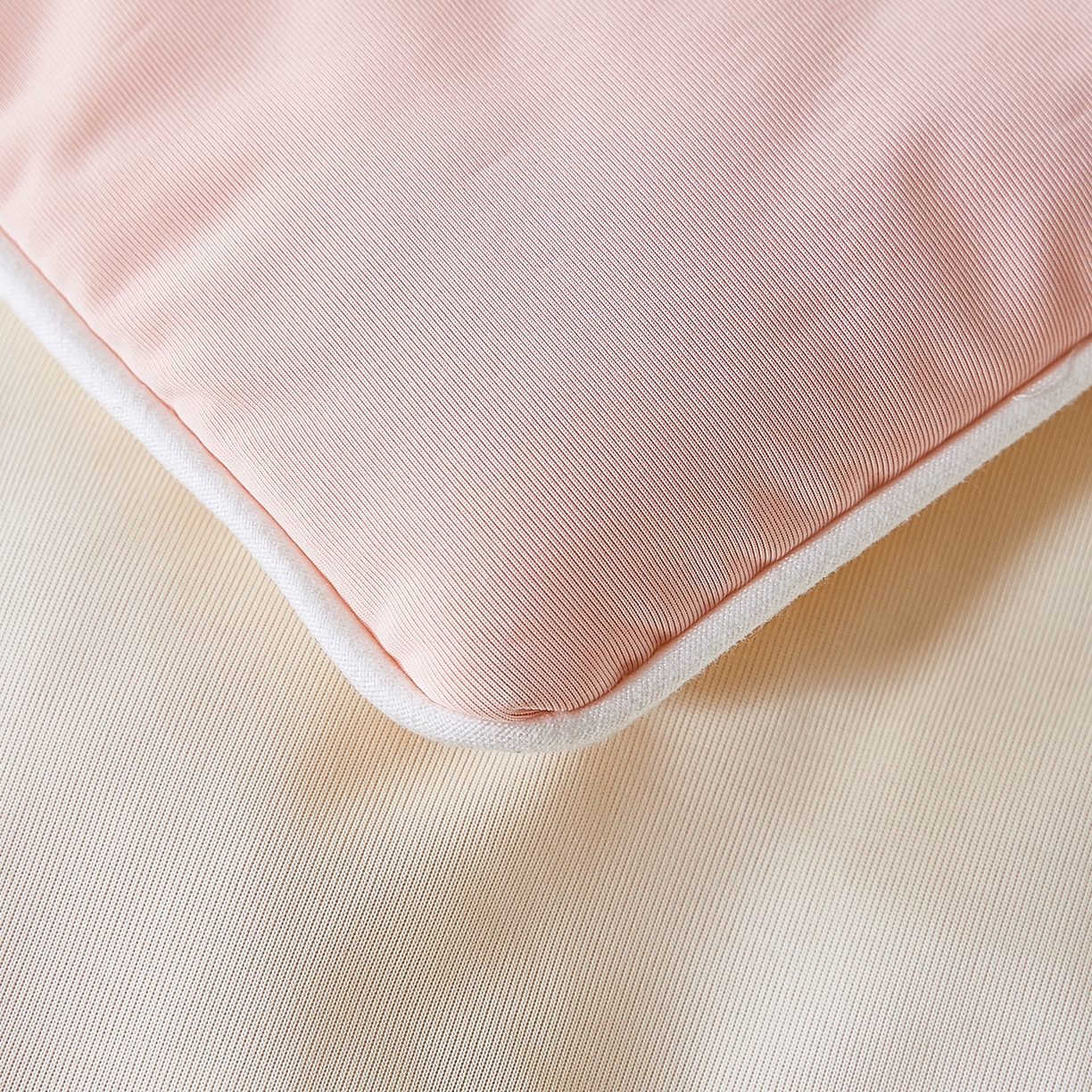 91家纺网 家纺一手货源 找家纺 犇牛仓储供应链 2026新款锦氨凉感夏被被子被芯 橘粉