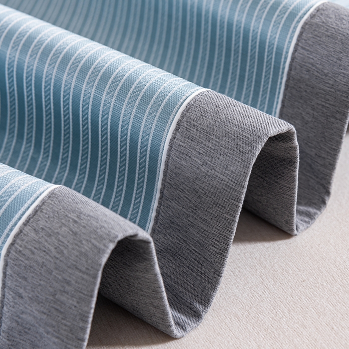 91家纺网 家纺一手货源 找家纺 小牛席业 2026新款海岛夏日凉感冰丝席凉席席子系列 海岛夏日凉感冰丝席-蓝色