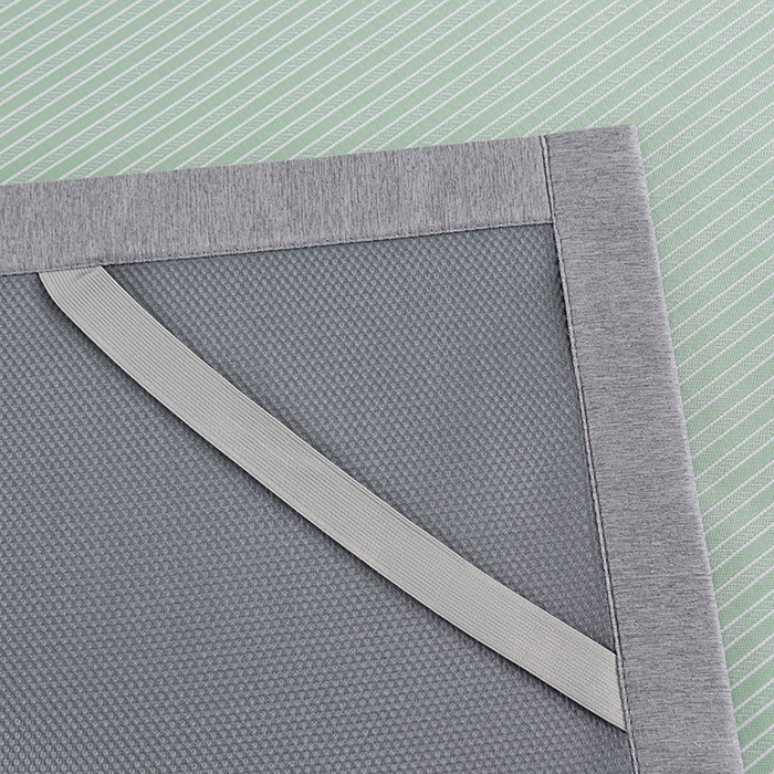 91家纺网 家纺一手货源 找家纺 小牛席业 2026新款海岛夏日凉感冰丝席凉席席子系列 海岛夏日凉感冰丝席-绿色