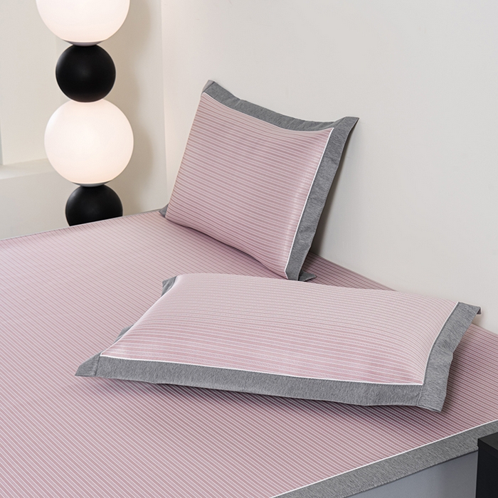 91家纺网 家纺一手货源 找家纺 （总）小牛席业 2026新款海岛夏日凉感冰丝席系列（床笠款）