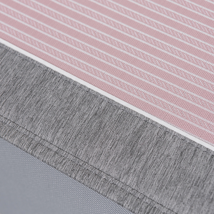 91家纺网 家纺一手货源 找家纺 小牛席业 2026新款海岛夏日凉感冰丝席系列（床笠款） 海岛夏日-粉色