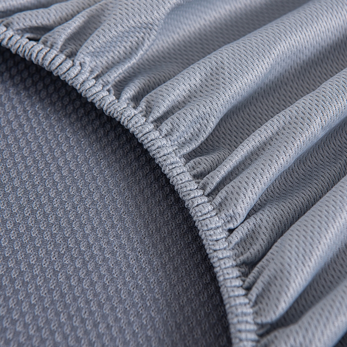 91家纺网 家纺一手货源 找家纺 小牛席业 2026新款海岛夏日凉感冰丝席系列（床笠款） 海岛夏日-灰色