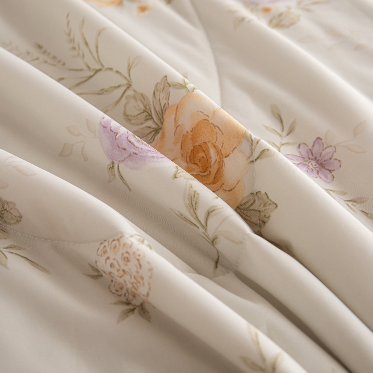 91家纺网 家纺一手货源 找家纺 亿莱鑫 2026新款手包边凉感抗菌夏凉被空调被 花间令