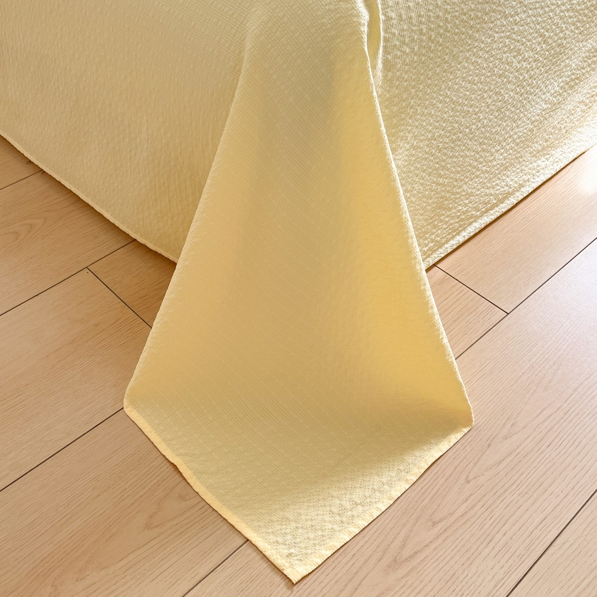 91家纺网 家纺一手货源 找家纺 （总）卡迪熊家纺 2026新款软糯泡芙纱印花四件套