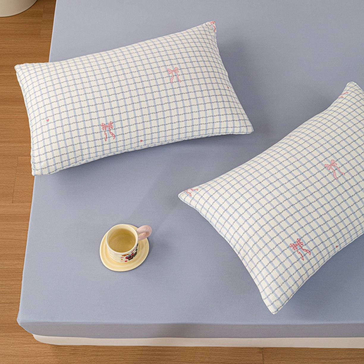 91家纺网 家纺一手货源 找家纺 梦纤绒 2026新款卡通印花床笠单品床笠床笠单件 蝴蝶兰