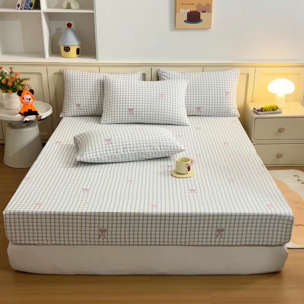 91家纺网 家纺一手货源 找家纺 （总）梦纤绒 2026新款卡通印花床笠单品床笠床笠单件