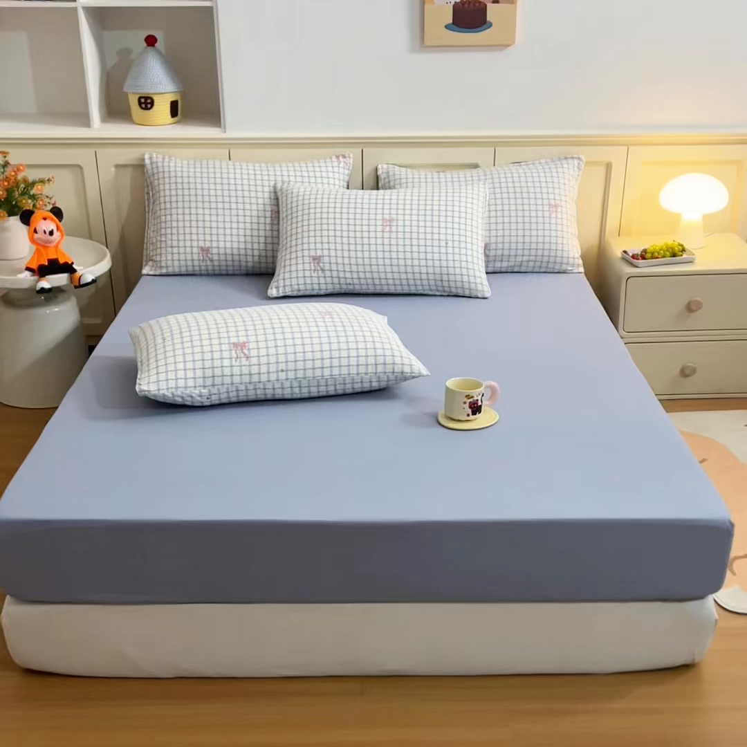 91家纺网 家纺一手货源 找家纺 梦纤绒 2026新款卡通印花床笠单品床笠床笠单件 蝴蝶兰