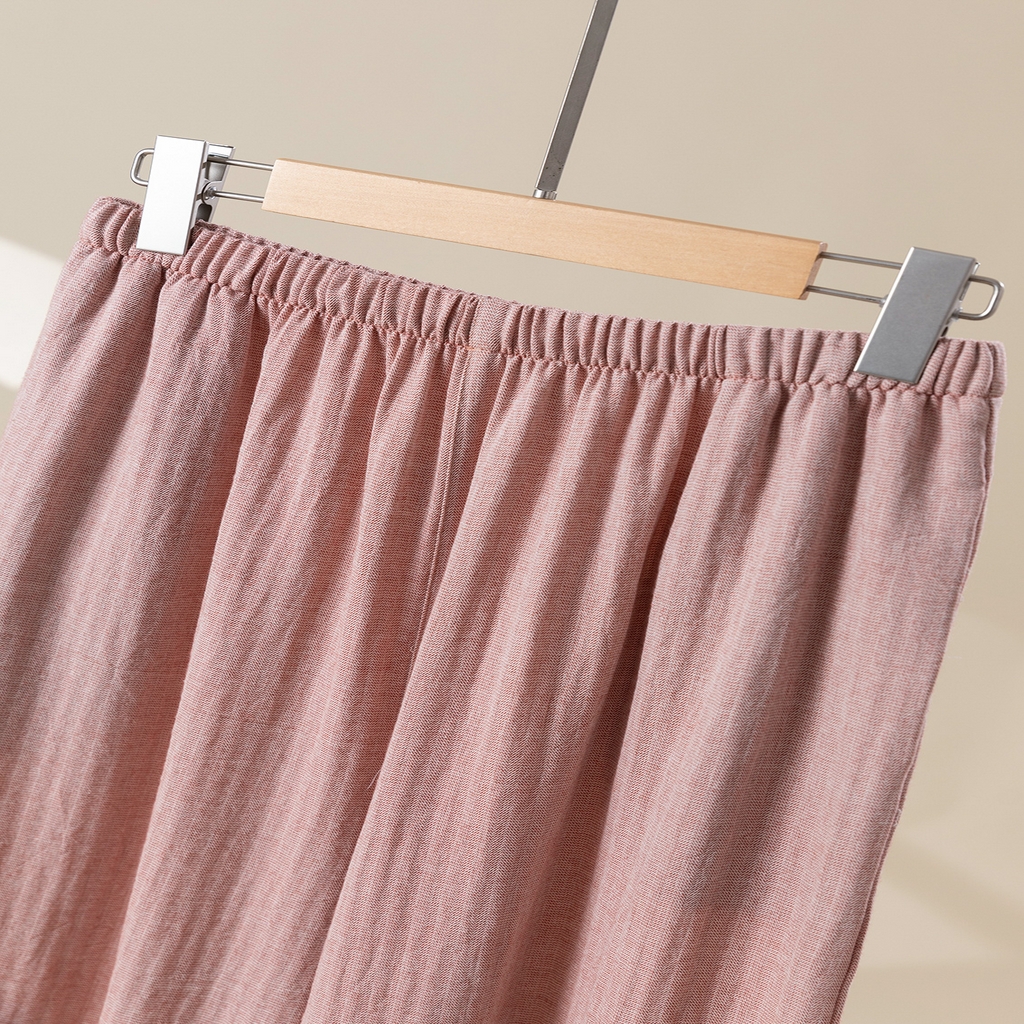 91家纺网 家纺一手货源 找家纺 （总）洛兰沙家居馆 26春季新品纯棉睡衣女盘扣复古禅意女春秋季中式盘扣家居服可外穿