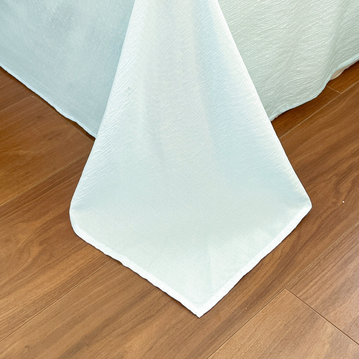 91家纺网 家纺一手货源 找家纺 川悦生活 2026新款云感双层纱木棉四件套 花艺喵喵