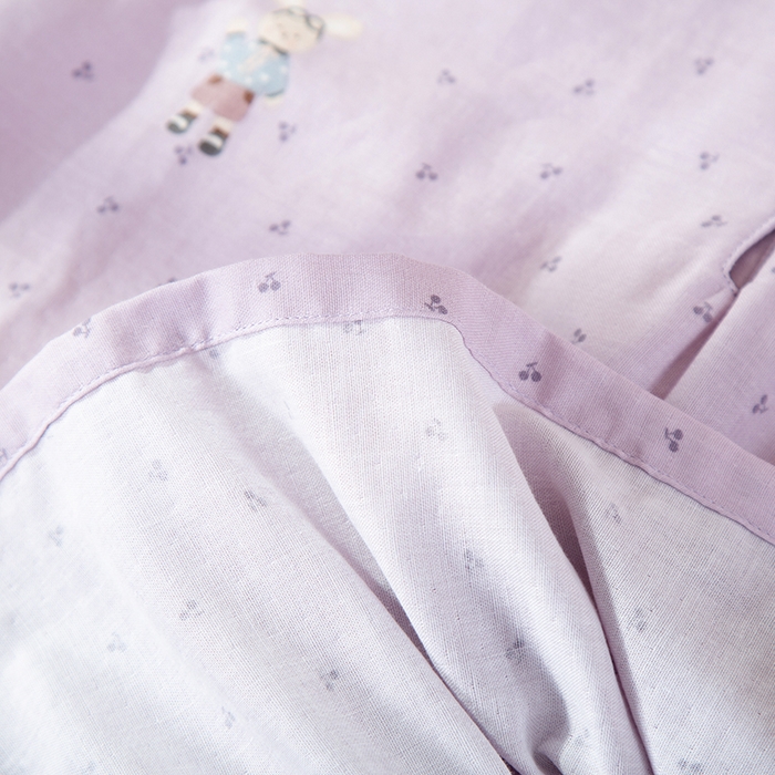 91家纺网 家纺一手货源 找家纺 （总）洛兰沙家居馆 26年春季新款纯棉全棉睡衣薄款套头卡通长袖长裤秋季家居服套装