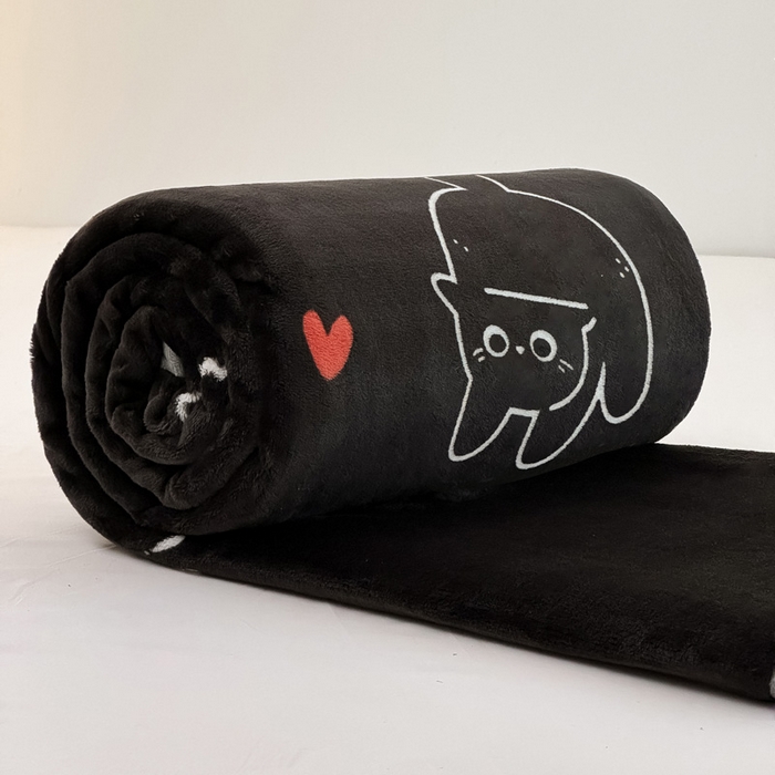 91家纺网 家纺一手货源 找家纺 宅部落 2026新款亲肤舒适牛奶绒印花毛毯毯子300克云貂绒盖毯毯子 酷喵