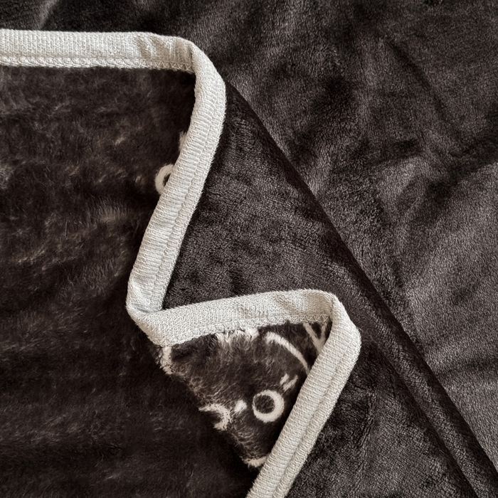 91家纺网 家纺一手货源 找家纺 宅部落 2026新款亲肤舒适牛奶绒印花毛毯毯子300克云貂绒盖毯毯子 酷喵