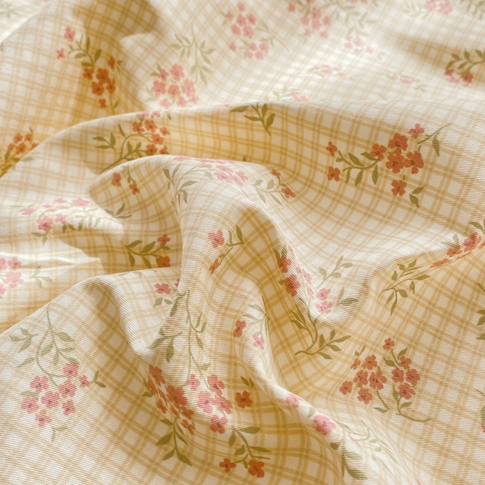 91家纺网 家纺一手货源 找家纺 （总）红日子纺织品 2026春夏新款小清新12868全棉纯棉学生卡通款单被套被套单件