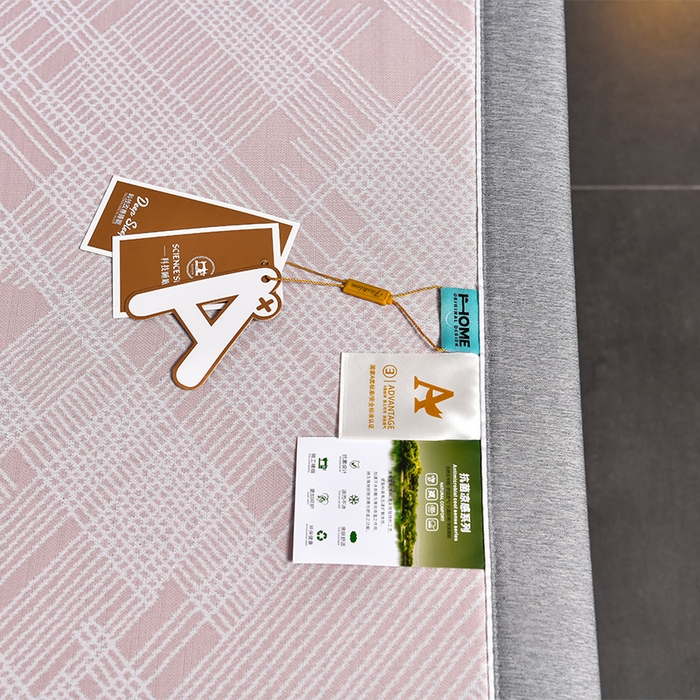 91家纺网 家纺一手货源 找家纺 小牛席业 2026新款清凉冰丝席凉席席子系列-简单生活 简单生活-粉色