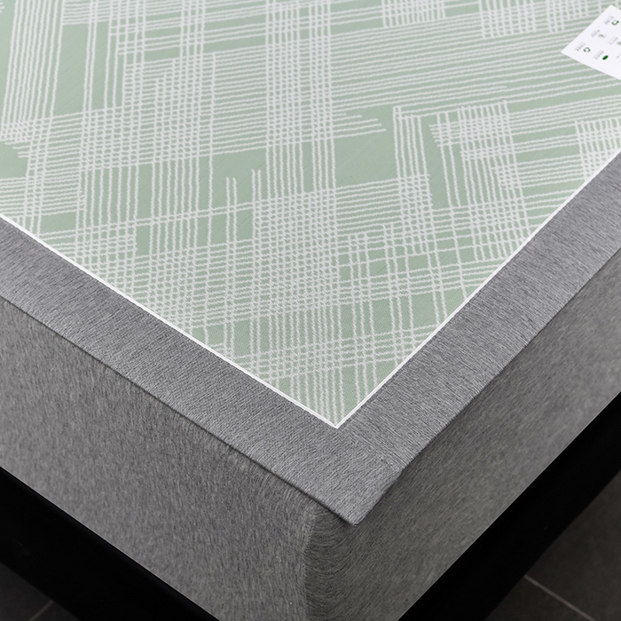 91家纺网 家纺一手货源 找家纺 小牛席业 2026新款清凉冰丝席凉席席子系列-简单生活 简单生活-绿色