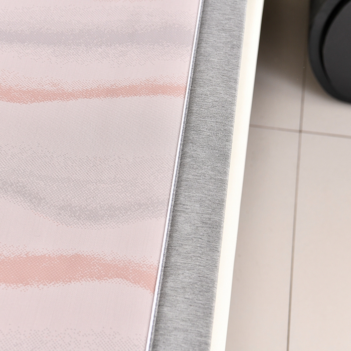 91家纺网 家纺一手货源 找家纺 小牛席业 2026春夏新款锦绣凉感冰丝席空调席系列 锦绣冰丝-粉色