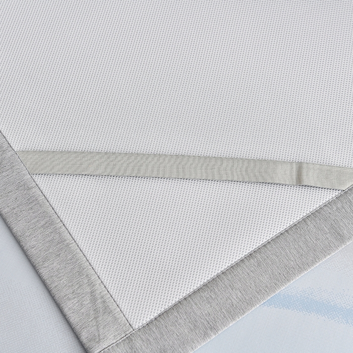 91家纺网 家纺一手货源 找家纺 小牛席业 2026春夏新款锦绣凉感冰丝席空调席系列 锦绣冰丝-蓝色