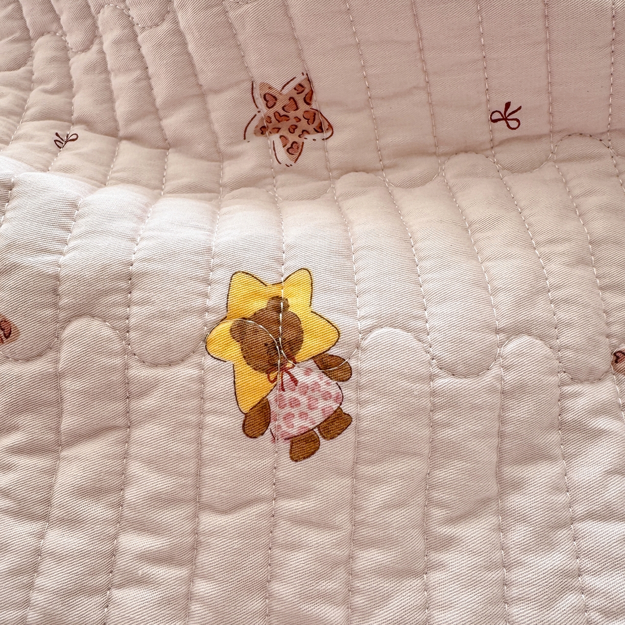 91家纺网 家纺一手货源 找家纺 美优兰 2026新款双面全棉高温砂洗床盖三件套 星冰乐