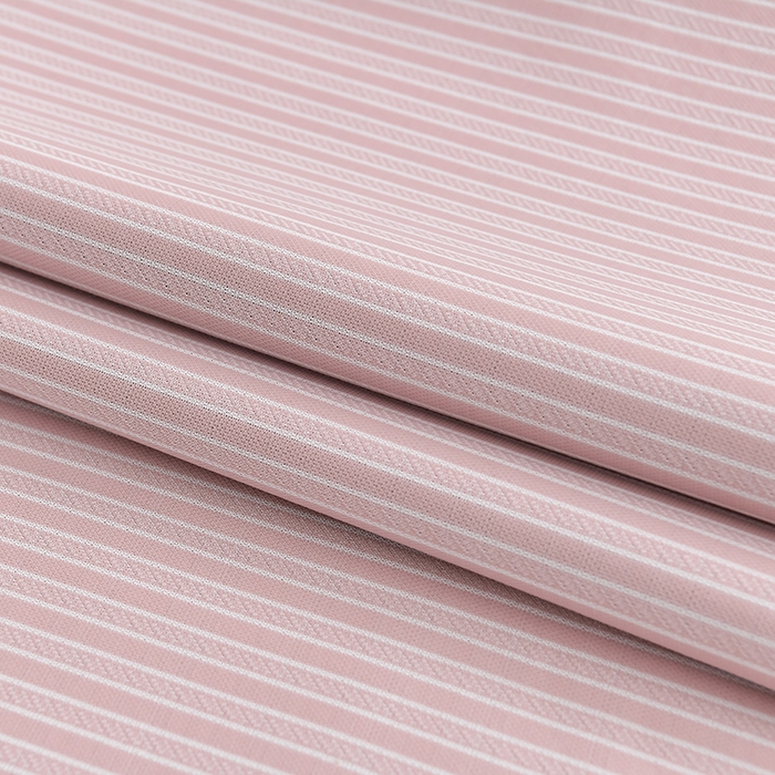 91家纺网 家纺一手货源 找家纺 小牛席业 2026新款经典条纹熊猫凉感冰丝席凉席席子 系列 粉色