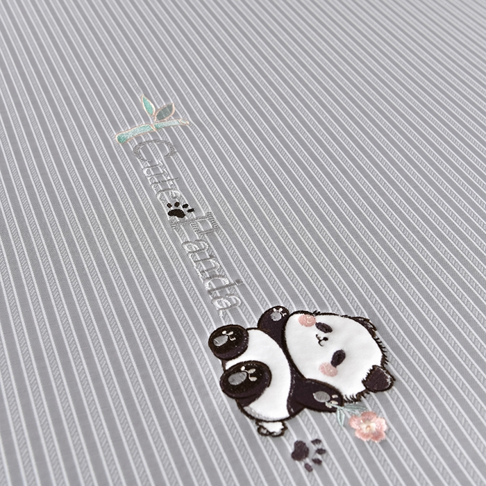 91家纺网 家纺一手货源 找家纺 （总）小牛席业 2026新款经典条纹熊猫凉感冰丝席凉席席子 系列