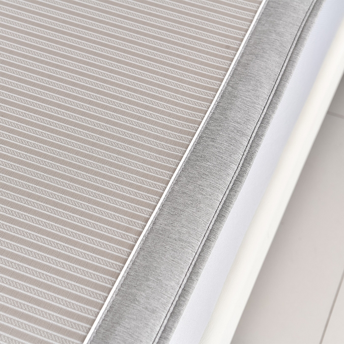 91家纺网 家纺一手货源 找家纺 小牛席业 2026新款PE经典条纹-熊猫冰丝席（床笠款） 香槟