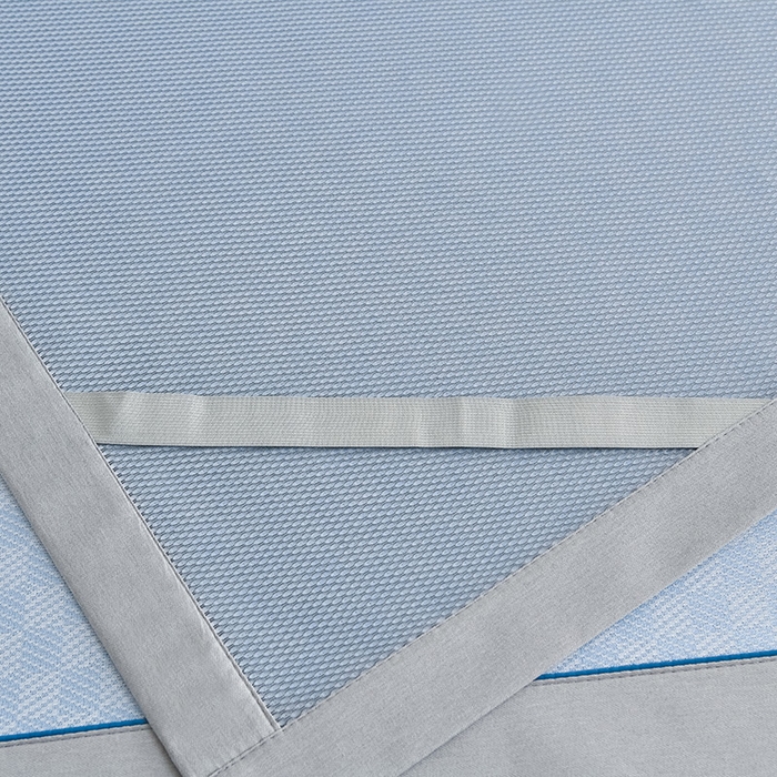 91家纺网 家纺一手货源 找家纺 小牛席业 2026新款棋盘格-冰丝清凉席凉席席子系列 棋盘格-冰丝清凉席（浅蓝）