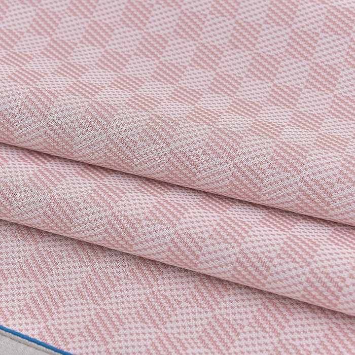 91家纺网 家纺一手货源 找家纺 小牛席业 2026新款棋盘格-冰丝清凉席凉席席子系列 棋盘格-冰丝清凉席（粉色）