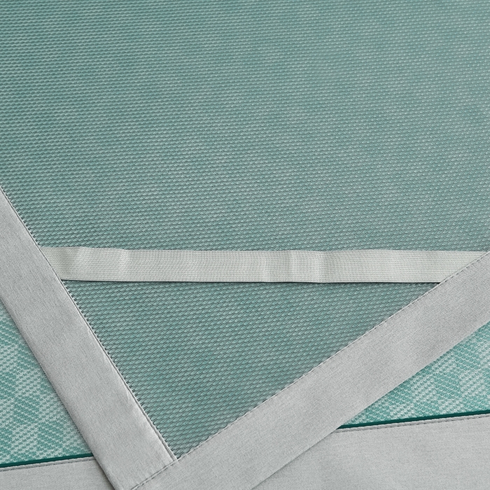 91家纺网 家纺一手货源 找家纺 小牛席业 2026新款棋盘格-冰丝清凉席凉席席子系列 棋盘格-冰丝清凉席（绿色）