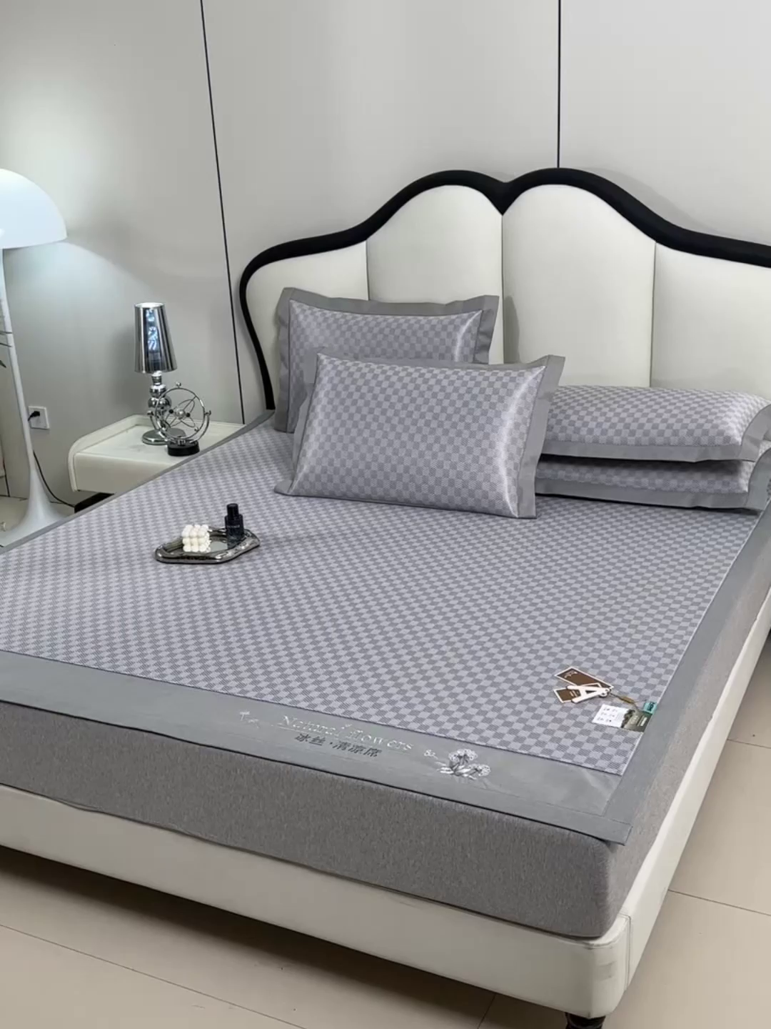 91家纺网 家纺一手货源 找家纺 （总）小牛席业 2026新款棋盘格-冰丝清凉席凉席席子系列