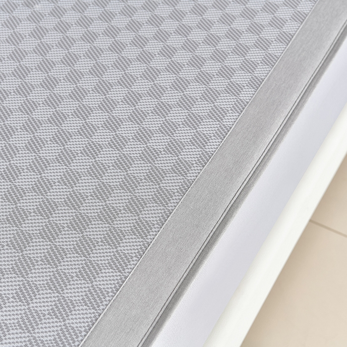 91家纺网 家纺一手货源 找家纺 （总）小牛席业 2026新款棋盘格-冰丝清凉席 凉席席子系列（床笠款）