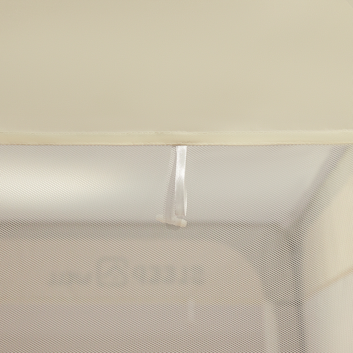 91家纺网 家纺一手货源 找家纺 艺利轩蚊帐 2026新款围栏级防摔U型三开门蚊帐 优雅灰